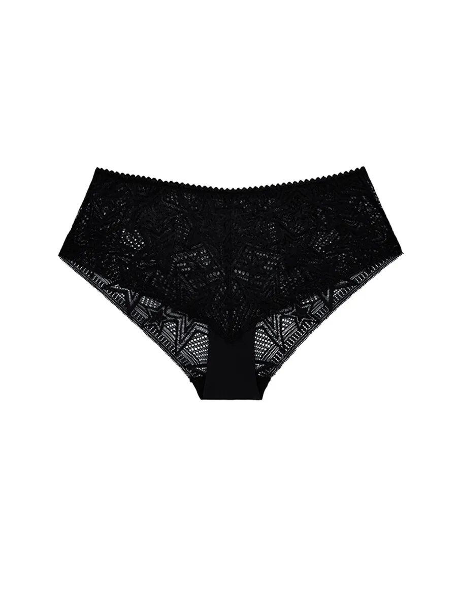 SABINA Mad Moiselle Boy Leg Panty - Black