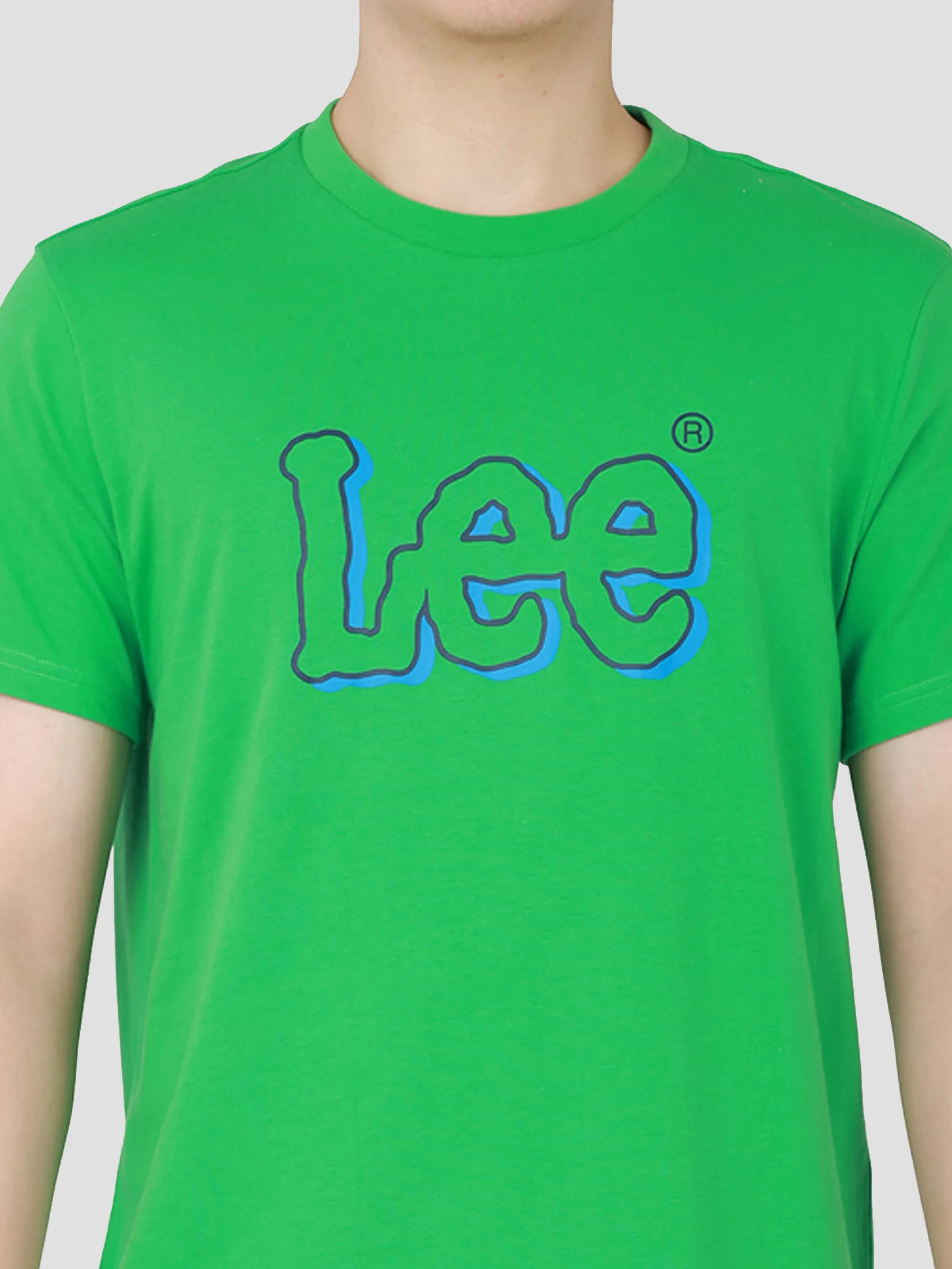 LEE Men s Tee Short Sleeve Regular Fit Green