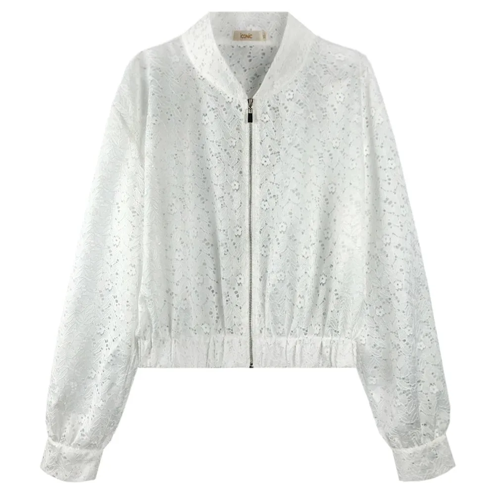 ICONIC WHITE SNOWY JACKET MODEL SNOWY JACKET