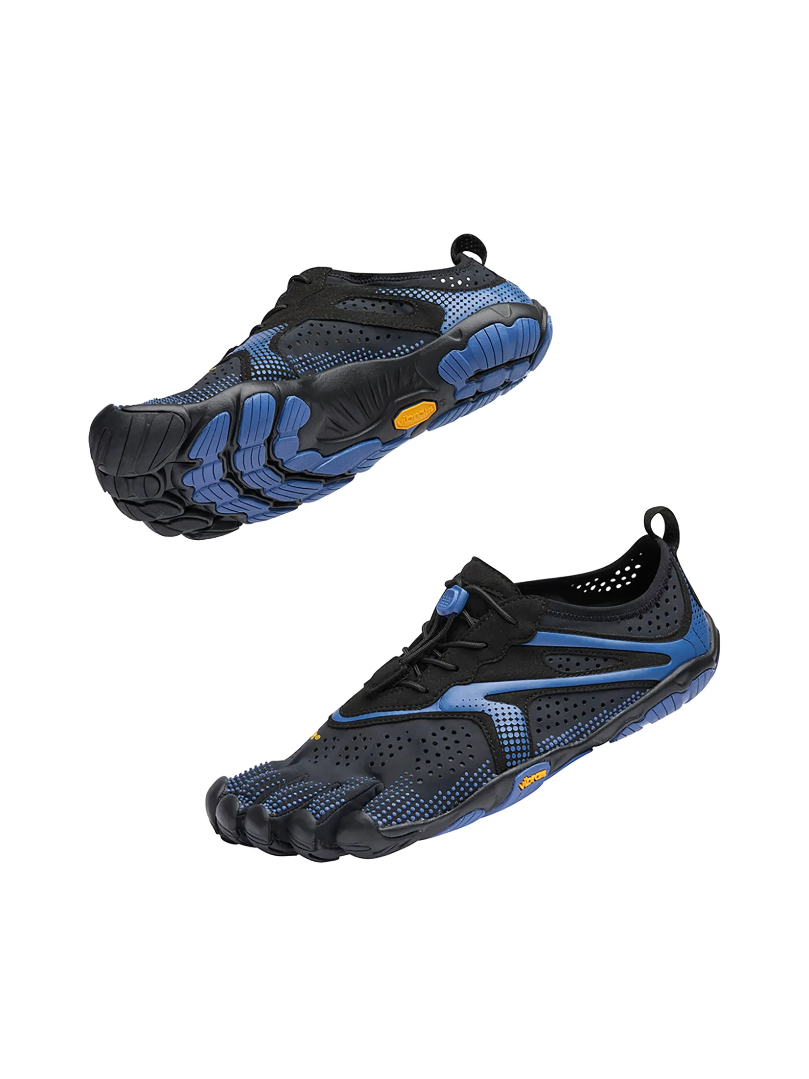 VIBRAM FIVEFINGERS Men Running Shoes VFF V-Run Black/Blue