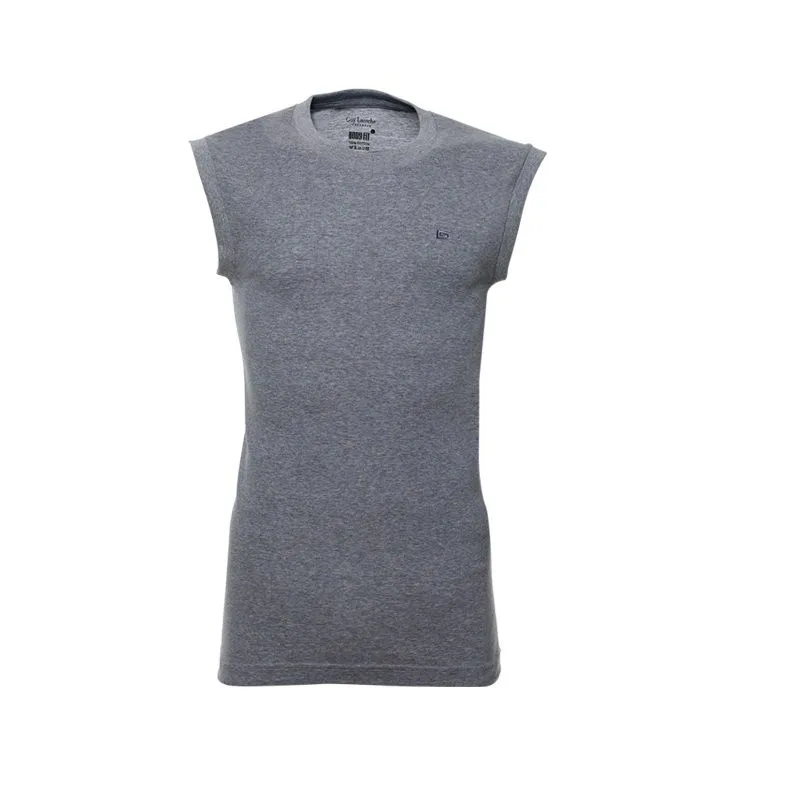 GUY LAROCHE INNERWEAR Grey Tank top round neck JVR2423R8GY