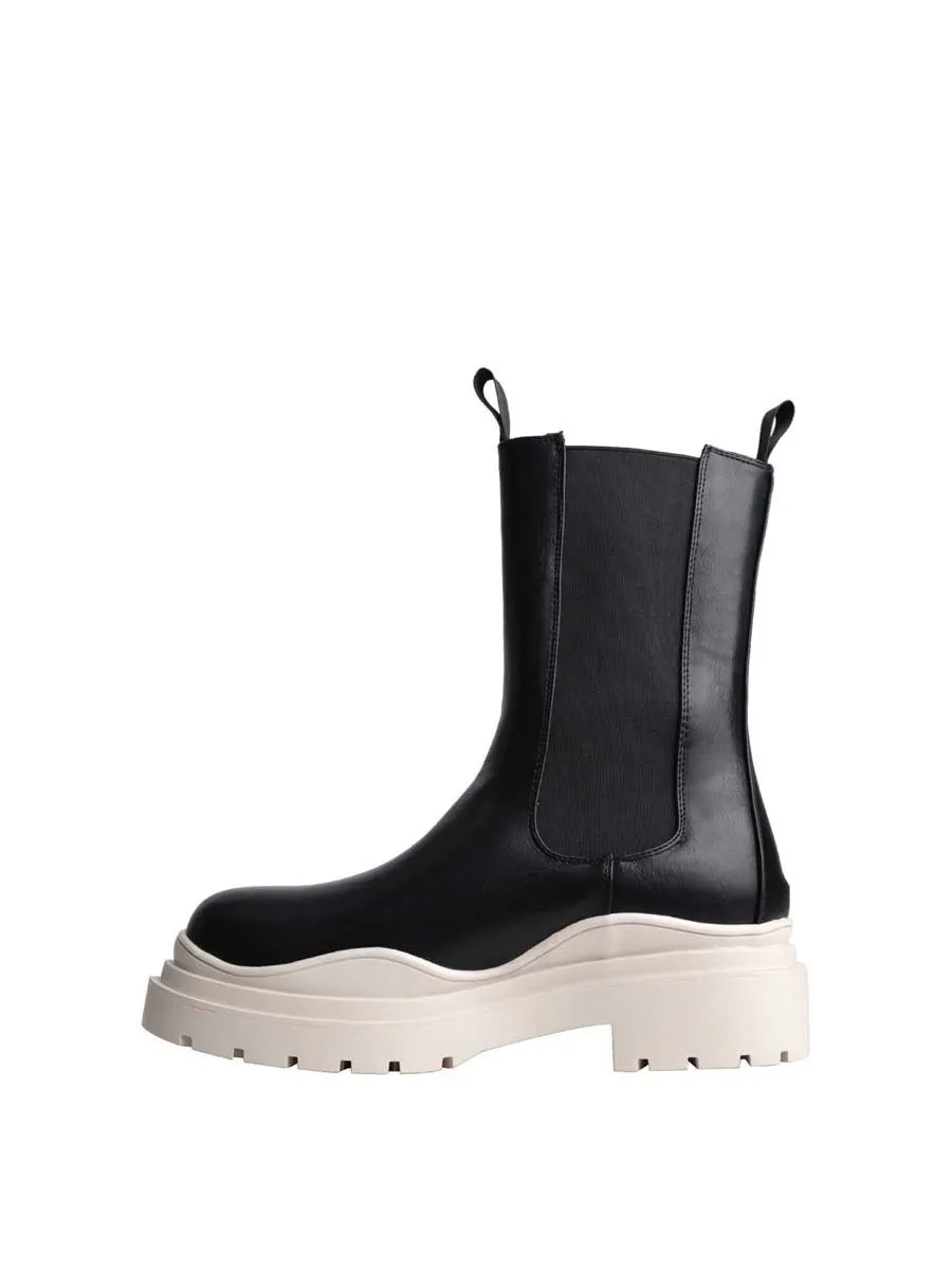 VILLAINS SF CAPELLA Boots BLACK SEA SALT