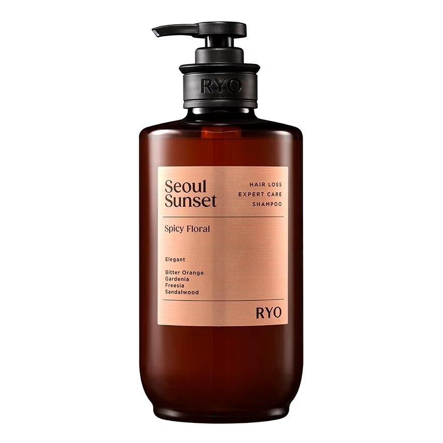 Ryo Hair Loss Expert Care Shampoo Seoul Sunset Spicy Floral 585 Ml.