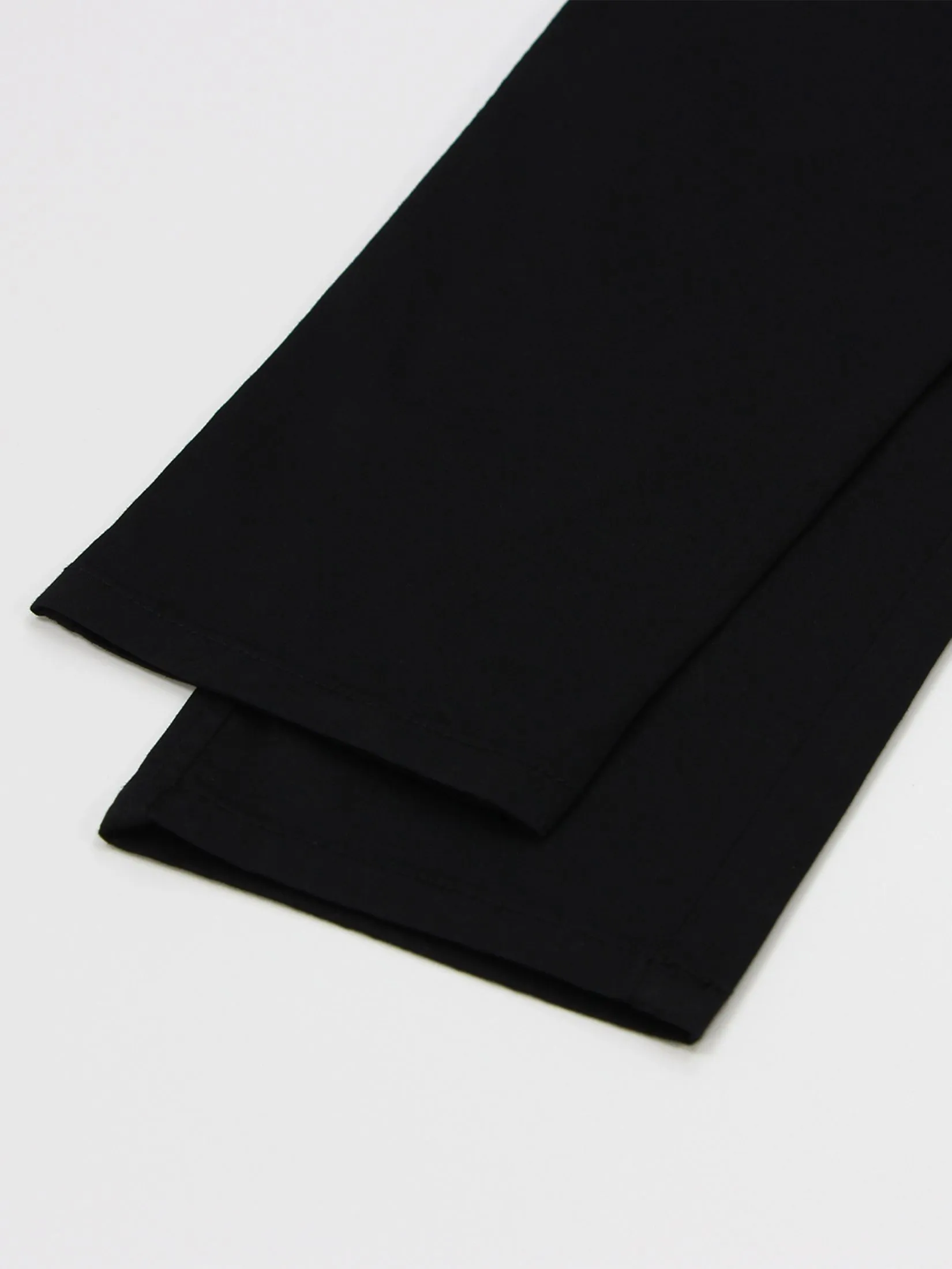 GIORDANO Women's Regular Khakis Audrey Pants (180° Elastic Waist) Signature Black