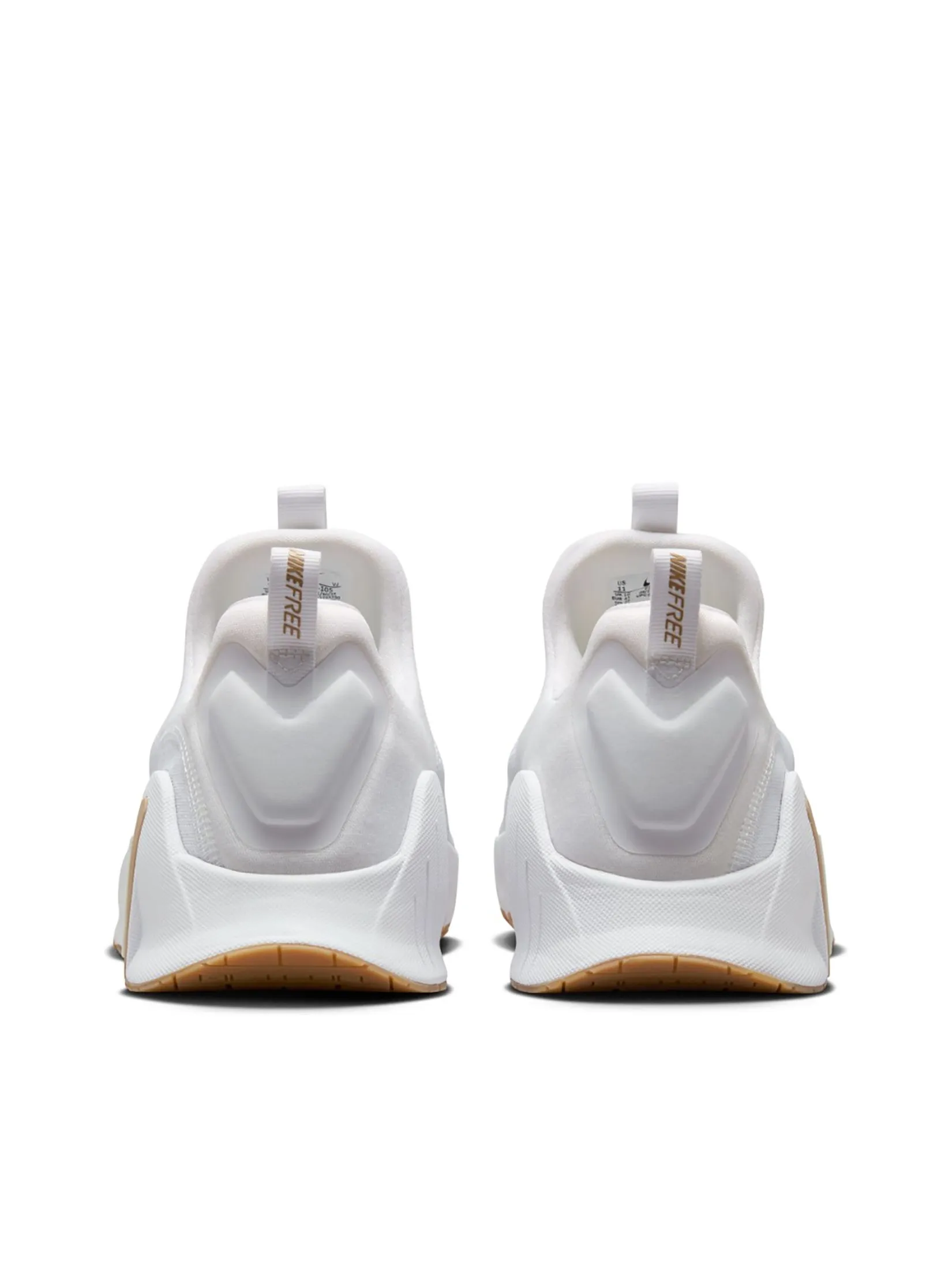 NIKE Men Workout Shoes Free Metcon 6 FJ7127-105 White/Hemp-Gum Light Brown