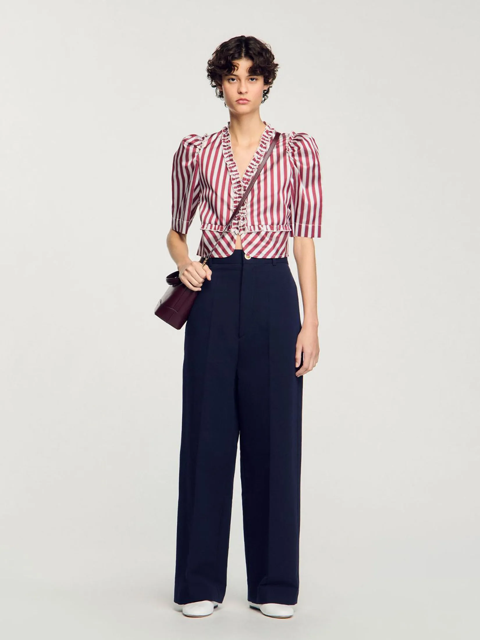 SANDRO Suit Trousers