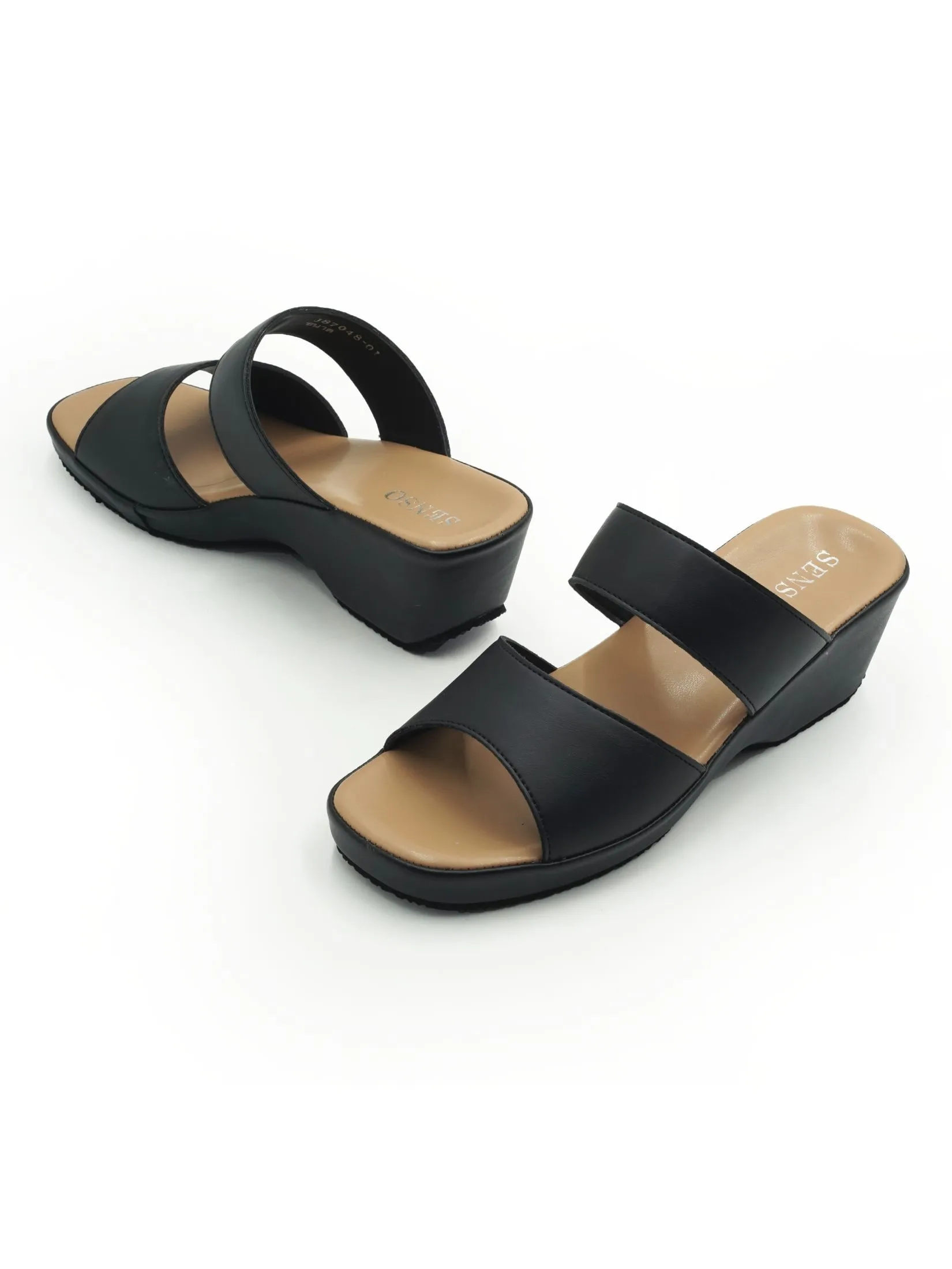 SENSO Women Comfort Sandals J87048 Black