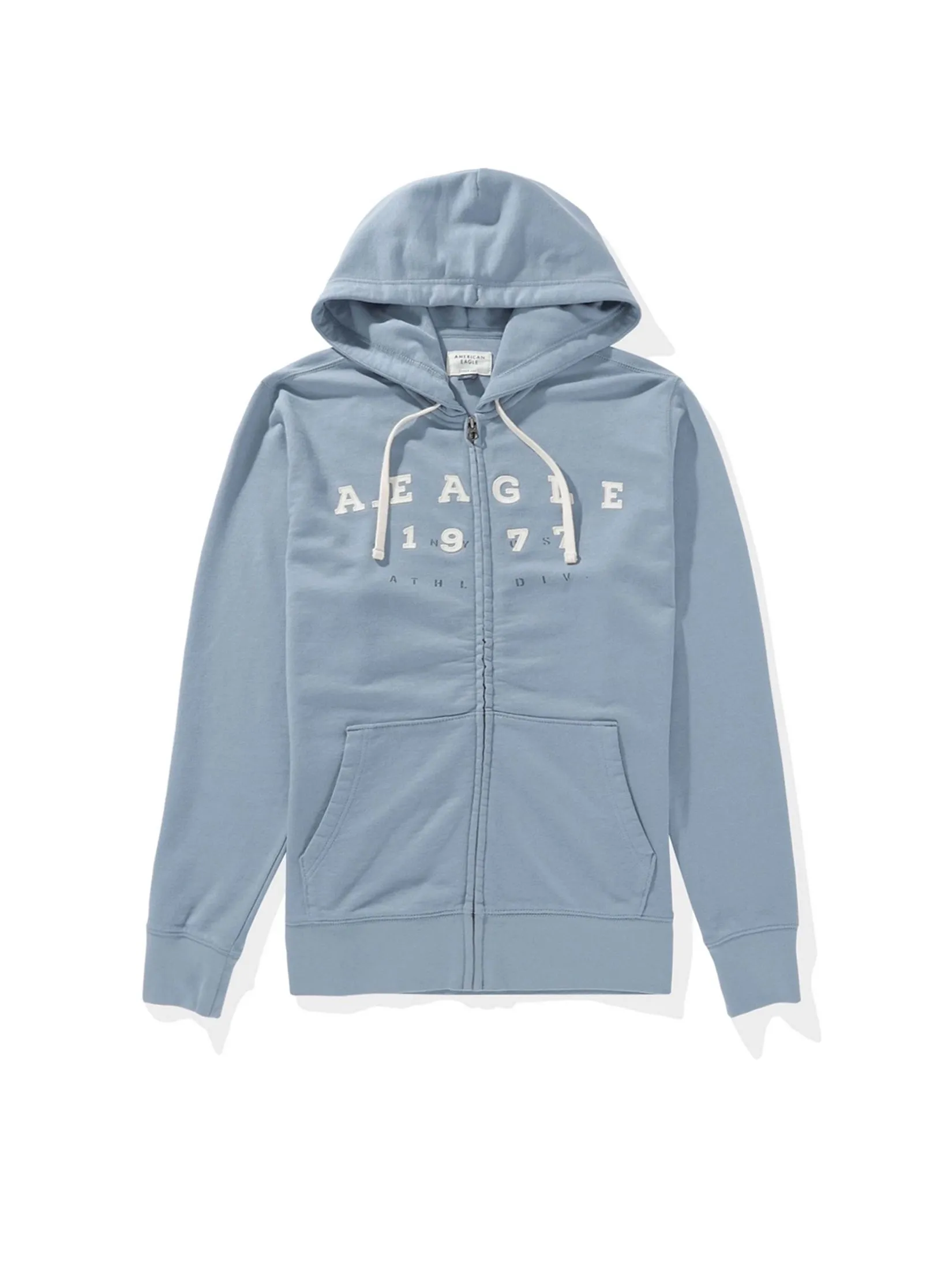 AMERICAN EAGLE MEN 2334 INTL HERITAGE FULL ZIP 409 BLUE MIST