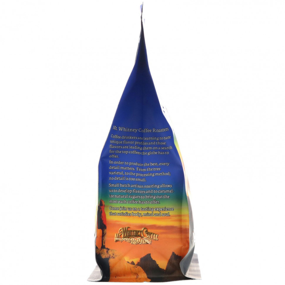 Mt. Whitney Coffee Roasters, Organic Ethiopia Guji, кофе из цельных зерен, средней обжарки, 340 г (12 унций)