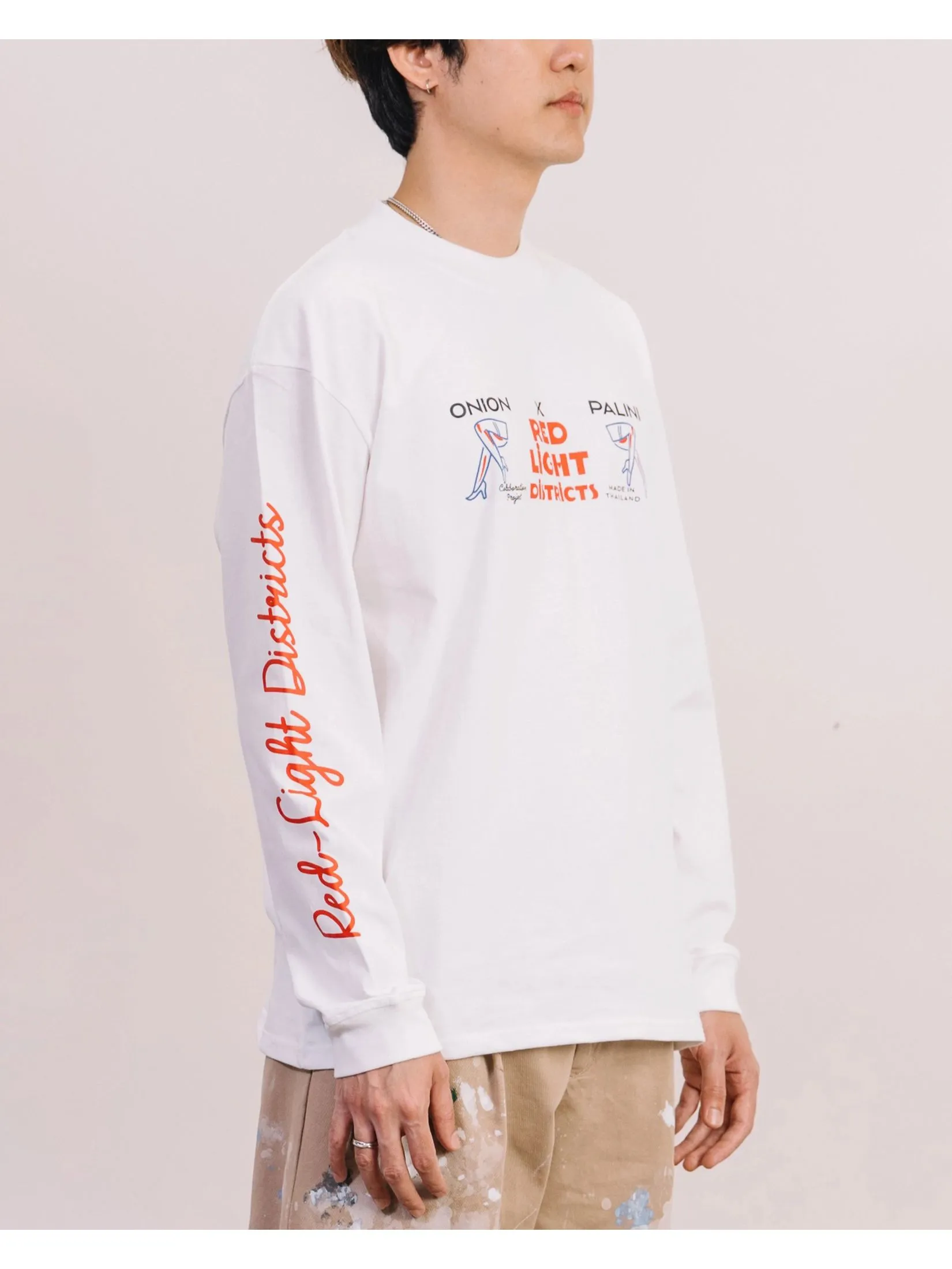 ONION COLLECTION Unisex T-Shirt Long Sleeves Onion x Palini Logo