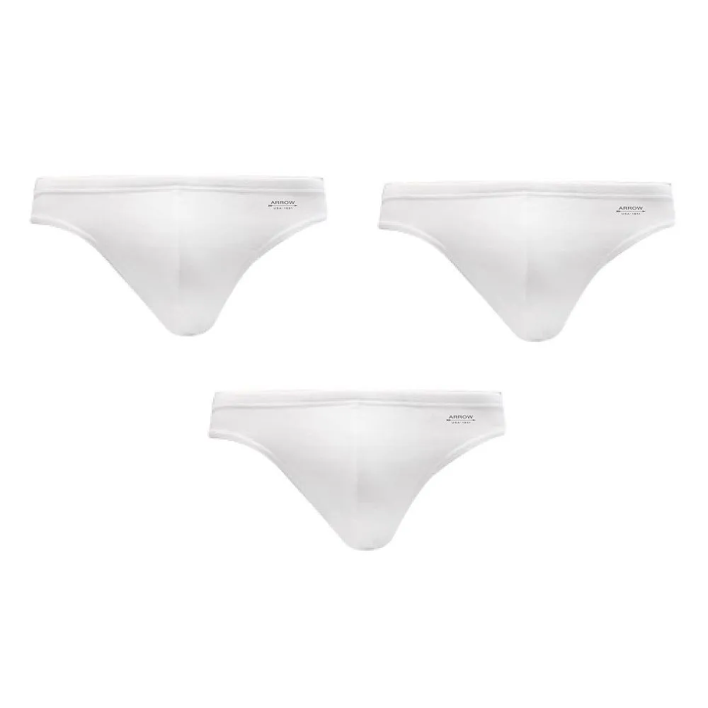 ARROW Bikini Underwear Cotton Pack of 3 White Model XM93CWH