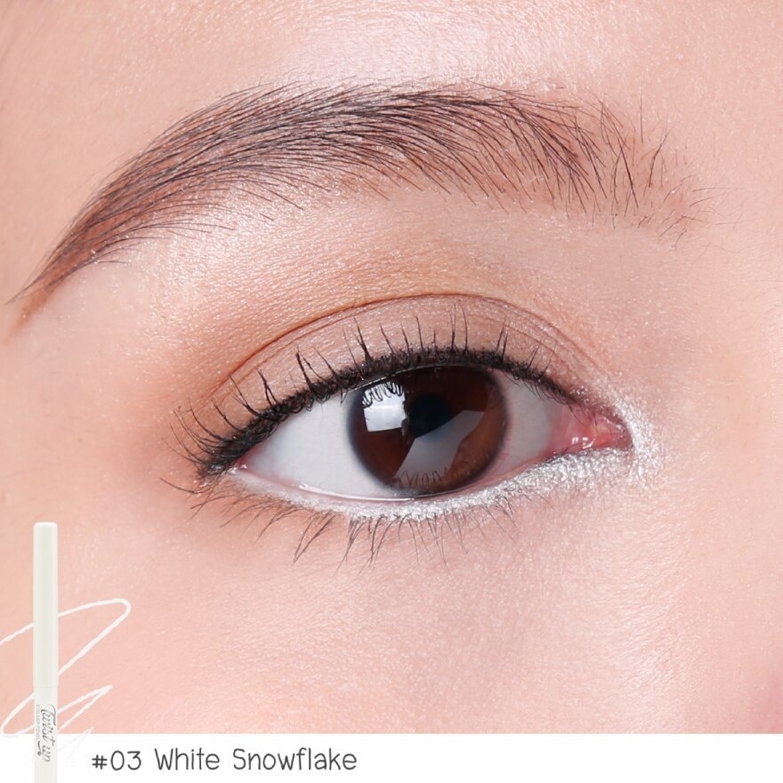 Meilinda Twist up Eyeliner 0.35g. 03 White Snowflake