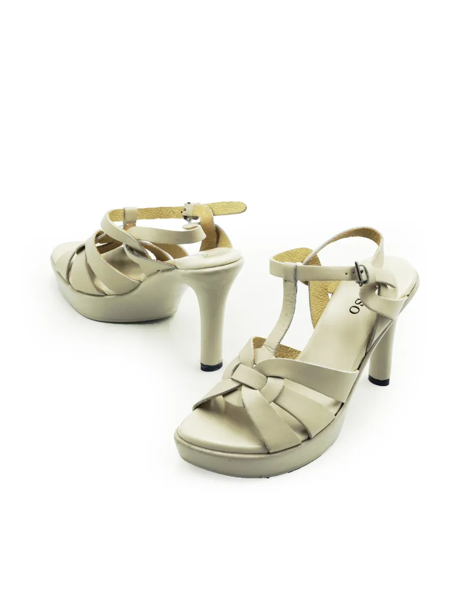 SENSO Women PU HEEL Cream