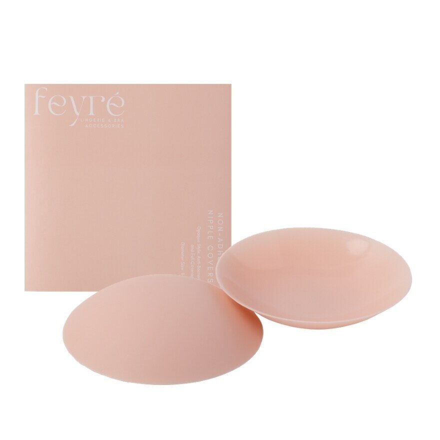 Feyre Opaque No Glue Nipple Covers 8cm Porcelain