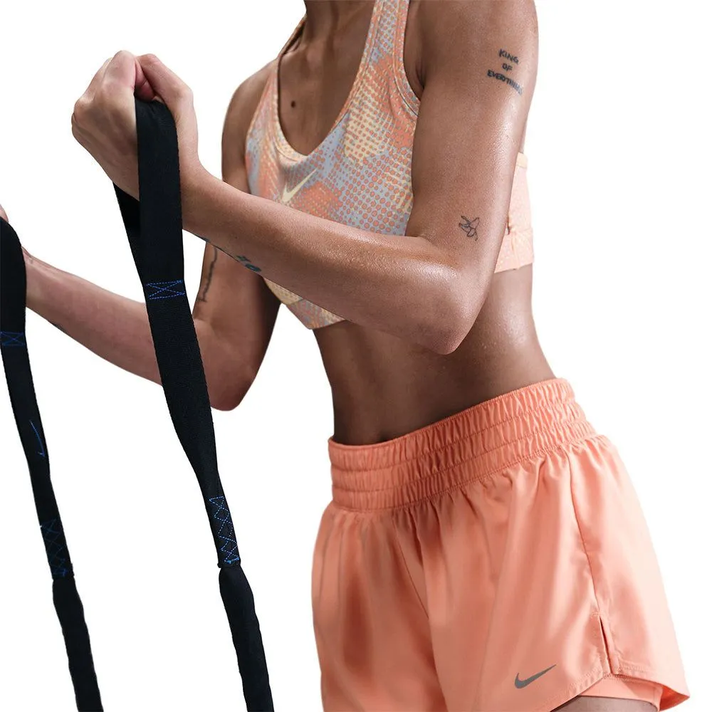 NIKE Women Training Shorts Dri-FIT One Mid-rise 3" 2-in-1 Orange - NI083AP106ENTH