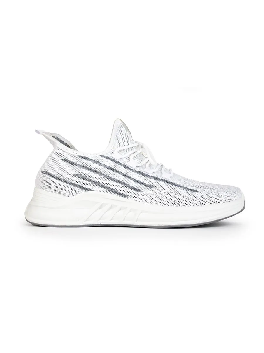 ROVING FOX Men's Sport Sneakers RF White