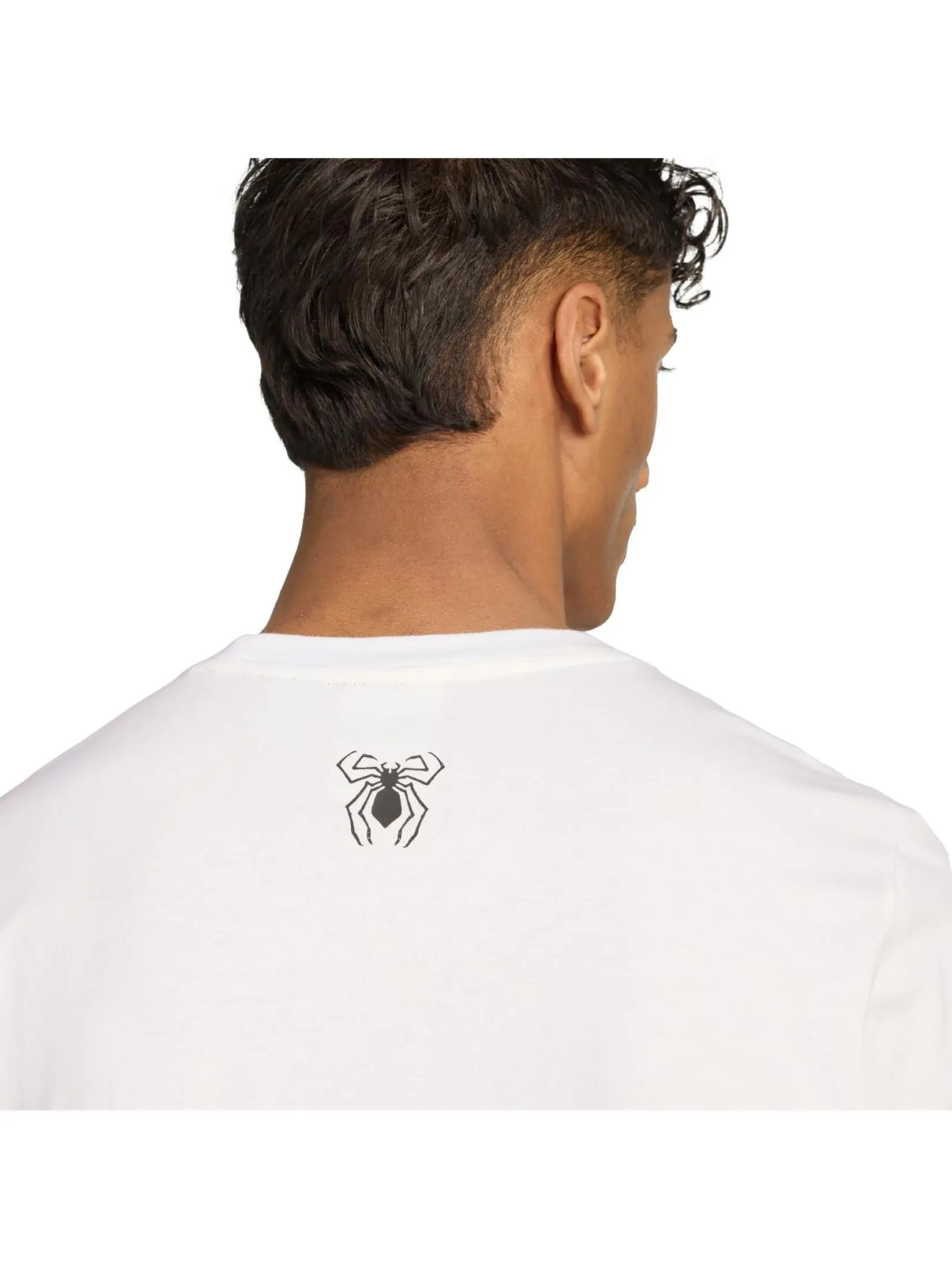 ADIDAS Men T-Shirt Adidas Marvel Spider-Man Logo JW8842 White