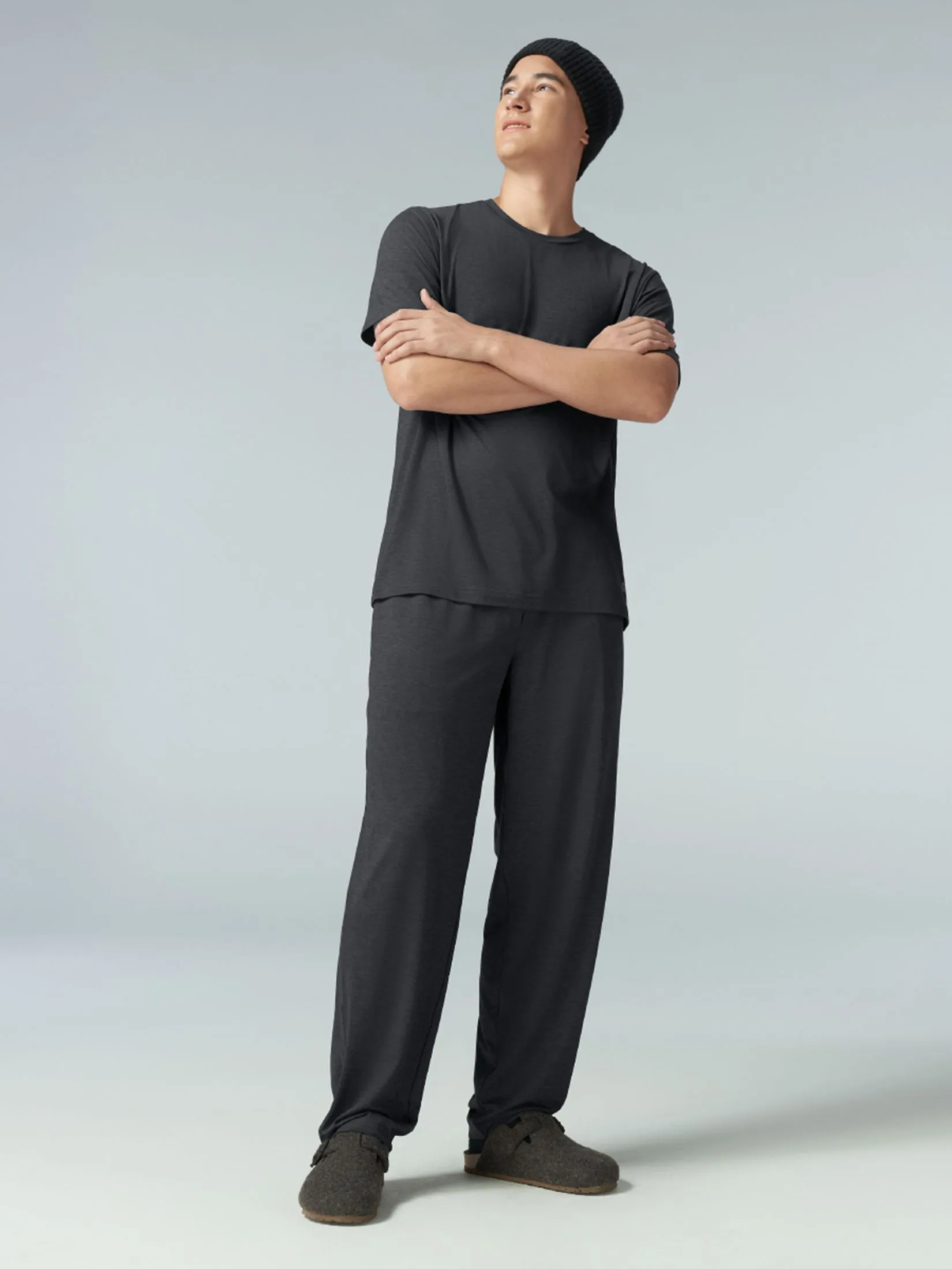 GQ Men Pants Lounge 831073 Black Watch