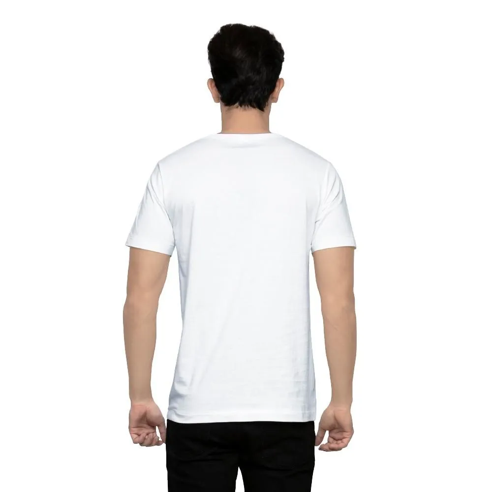 DOUBLE GOOSE Double goose classic white V-neck T-shirts pack 3 pcs.