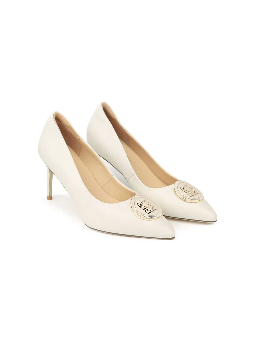 SHU WOMEN  X PATINYA CELEB HEELS 3.5  PUMP - WHITE