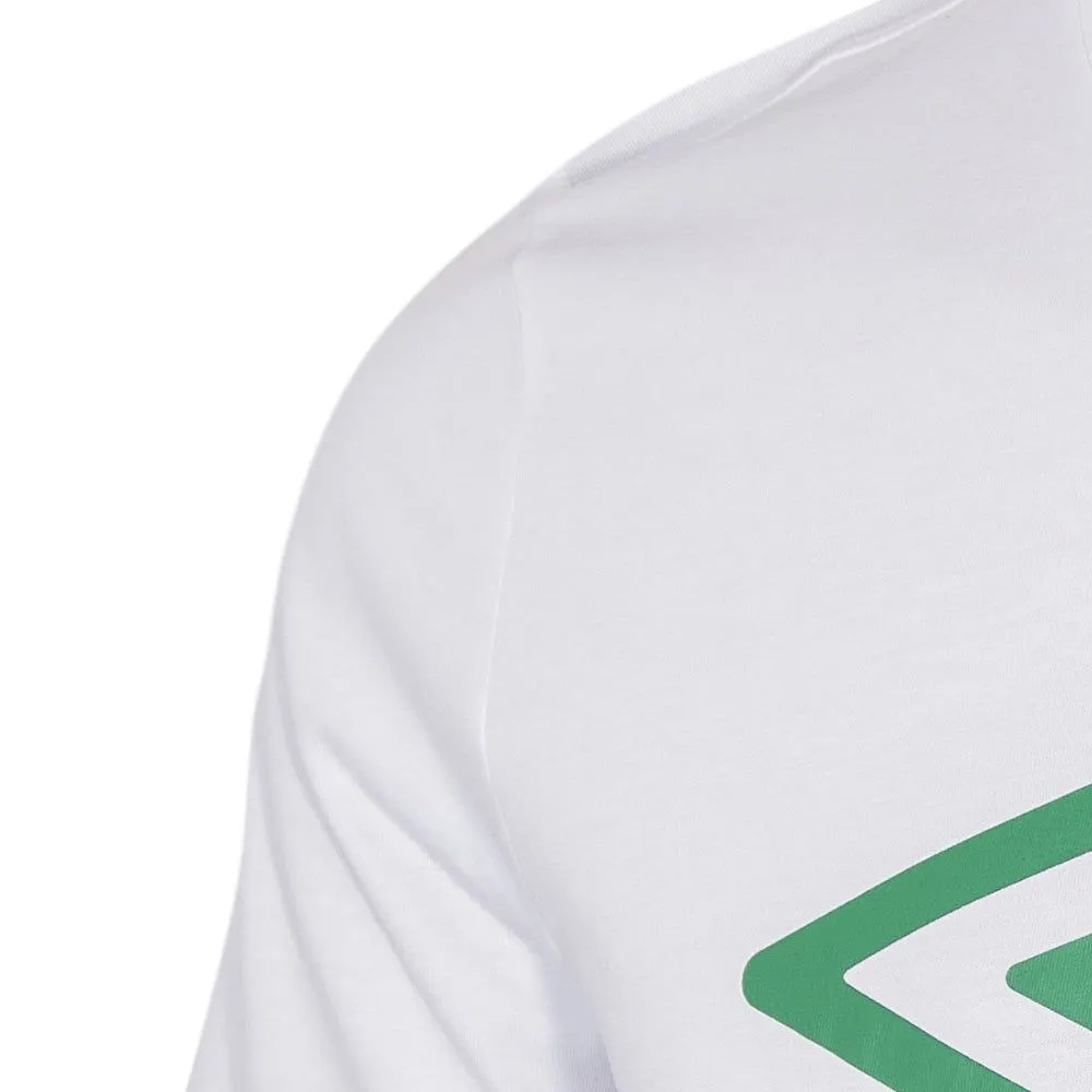 UMBRO Men T-Shirt Large Logo 2025 White - UM126AP482EITH