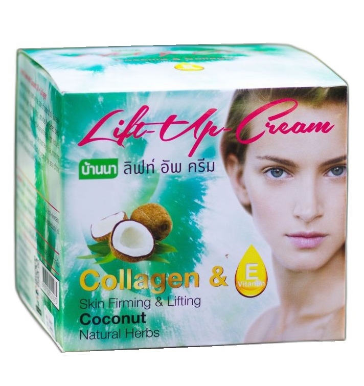 Крем лифтинг для лица с кокосом, коллагеном и витамином E Lift up Banna 80 мл