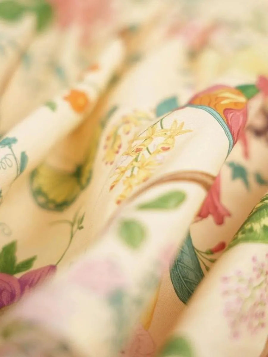 JUNGLE ME Women Bunny Bloom Short Skirt Yellow