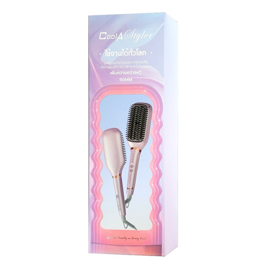 Cool A Styler Hair Straightening Comb 50 mm. CA-702