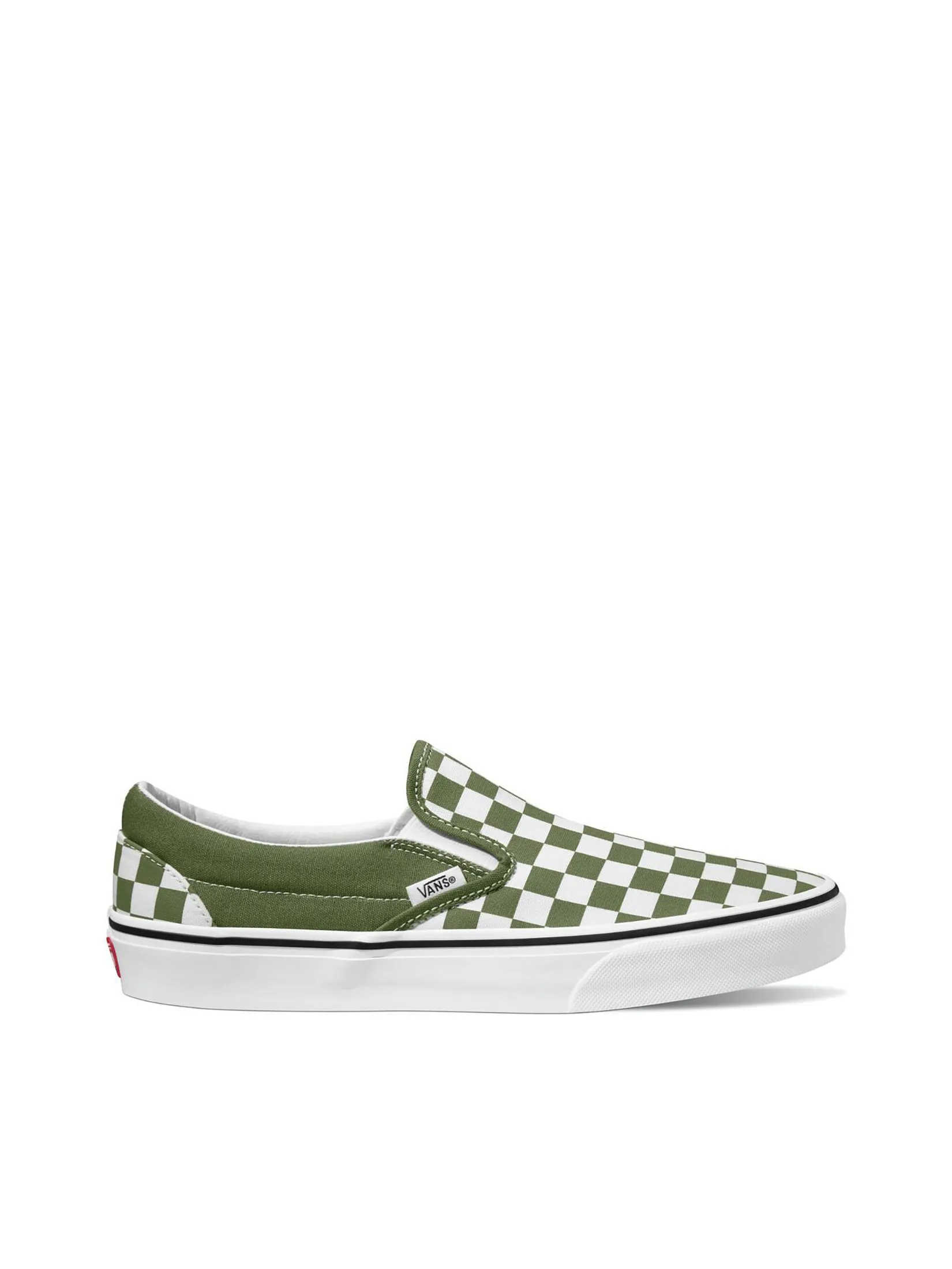 VANS Unisex Sneakers Classic Slip-On Color Theory / Check Pesto