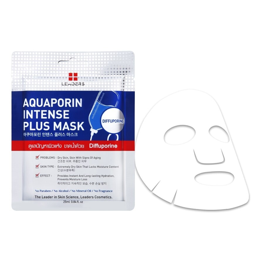 Leaders Aquaporin Intense Plus Mask 1's