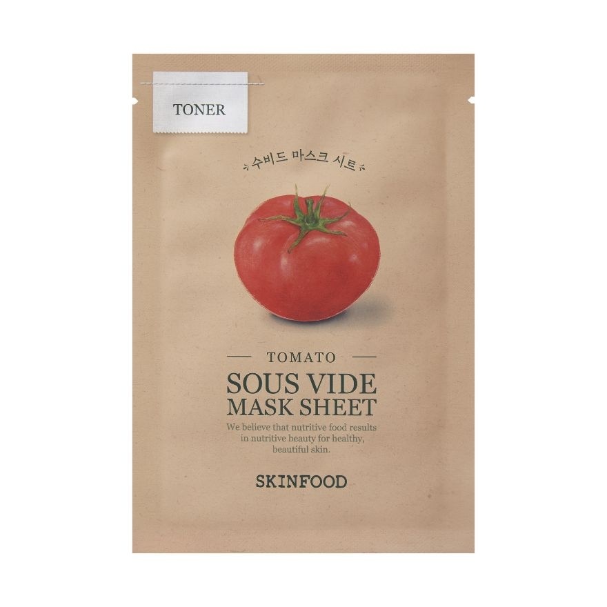 Skinfood Mask Sheet Tomato Sous Vide 1'S - ฺBrown