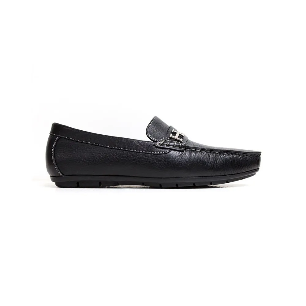 HEAVY Black Boat Shoes Heavy VC8285