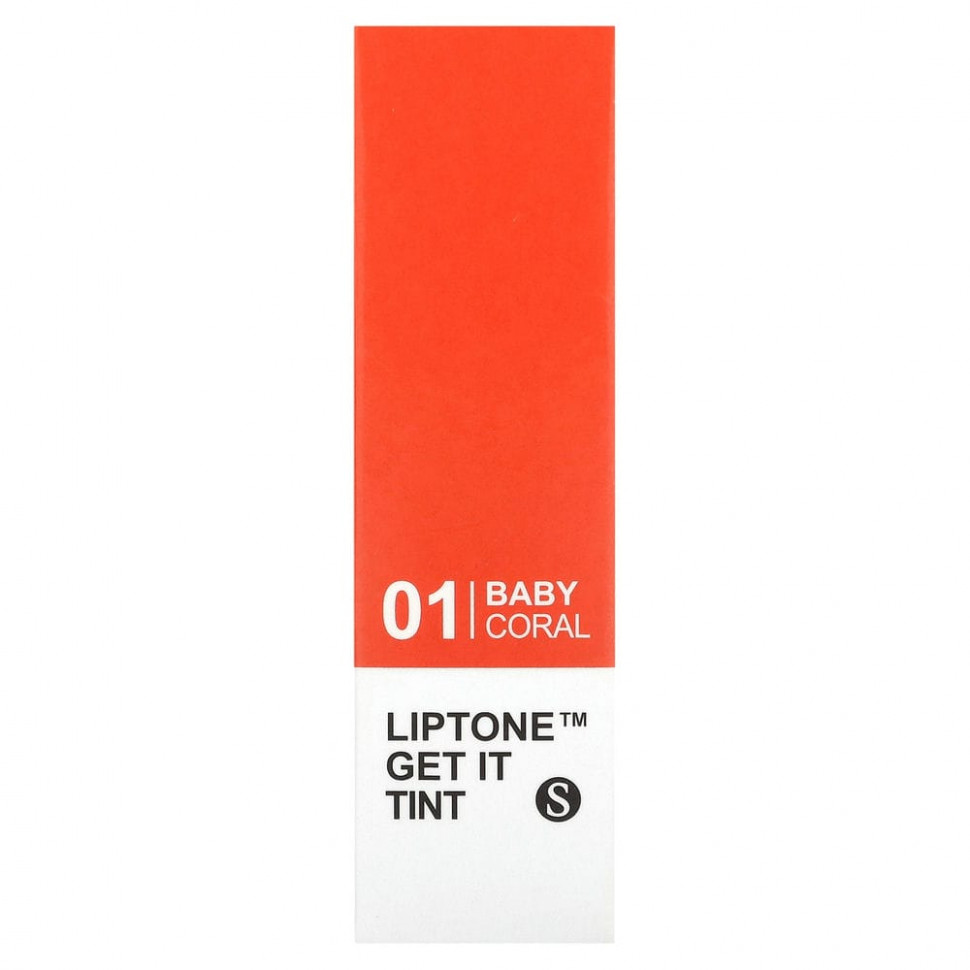 Tony Moly, LIPTONE Get It Tint S, 01 коралловый, 3 г