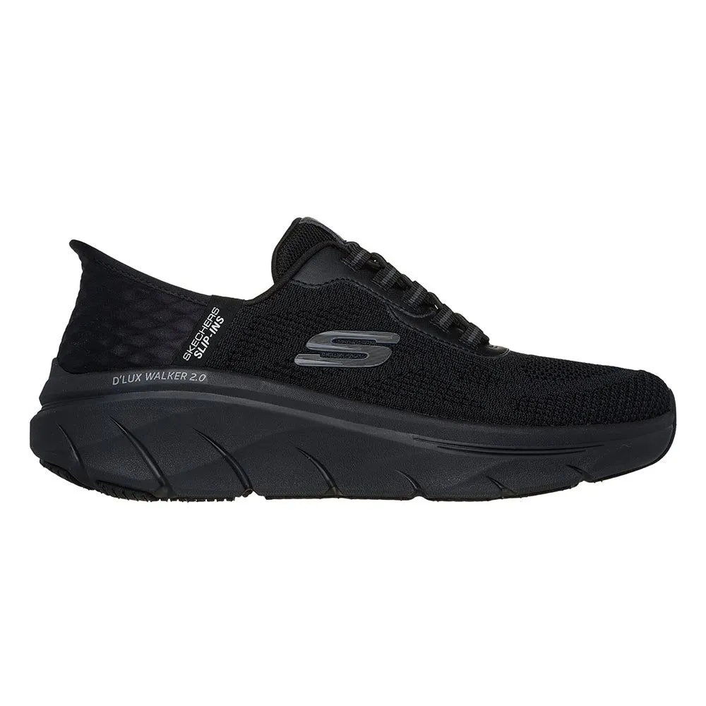 SKECHERS Slip-ins® Relaxed Fit®: D'Lux Walker 2.0 - Rezinate Men Casual Shoes Black - SK108SH669EMTH