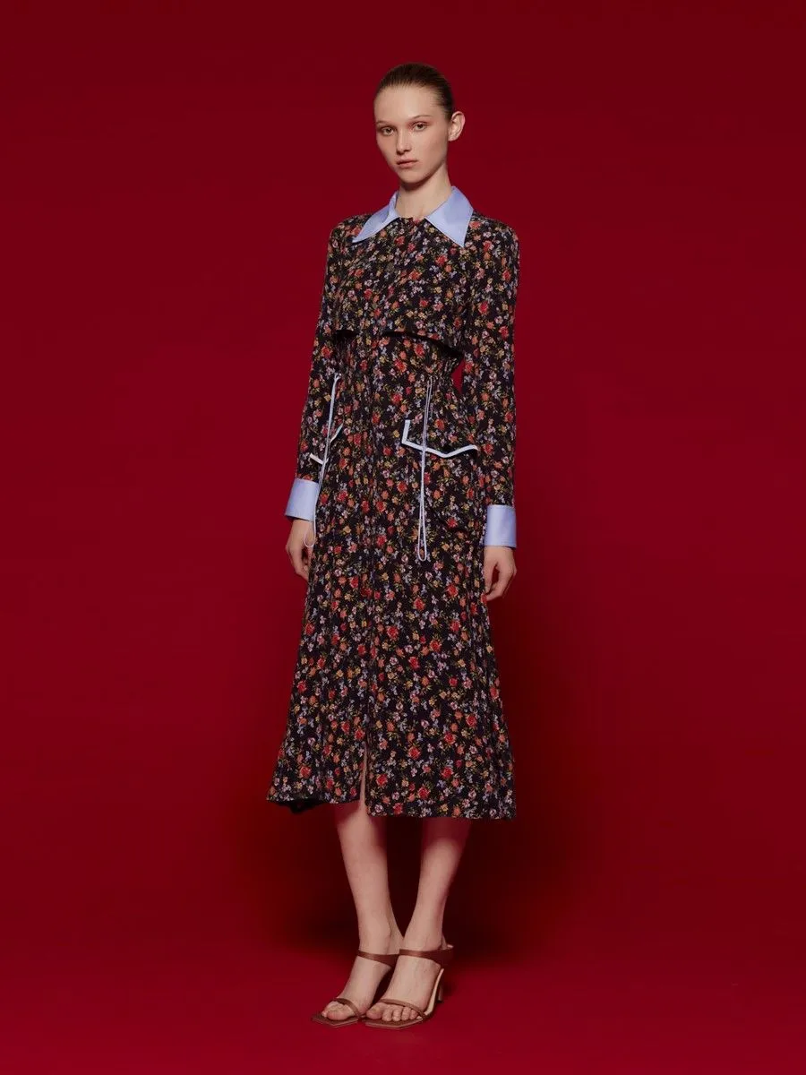 ASAVA (SS24) Leilani Women Shirt Dress Black