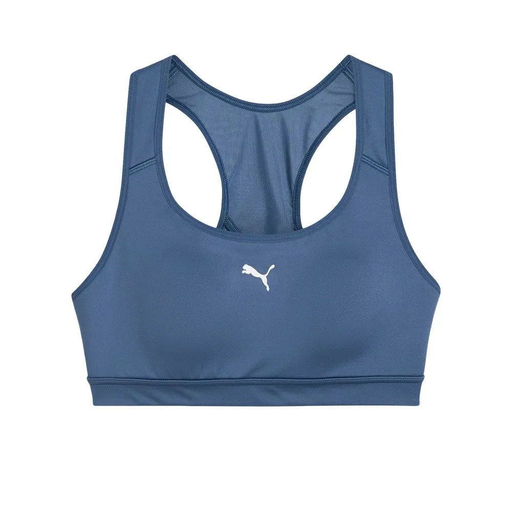 PUMA Women Running Sports Bra 4Keeps Blue - PU097AP303EMTH