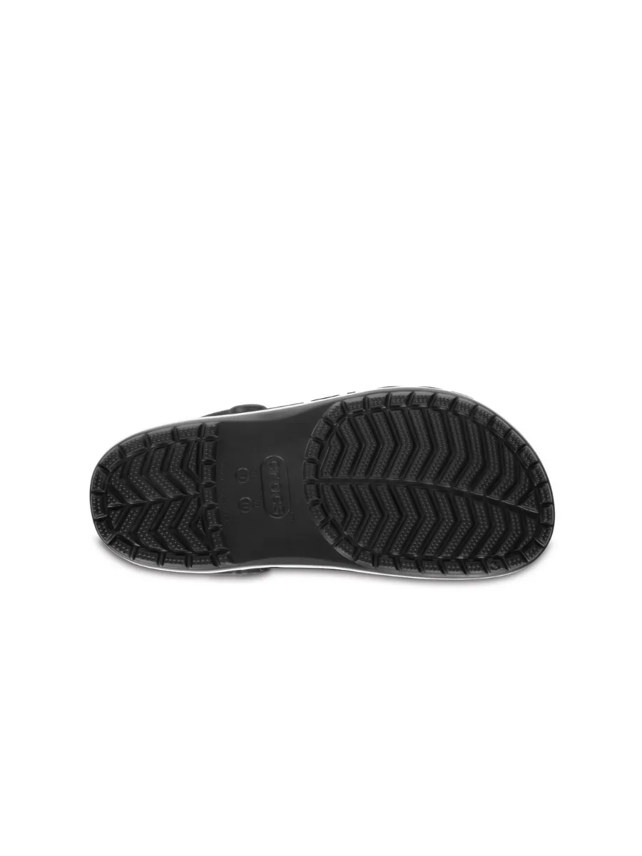 CROCS UNISEX'S BAYABAND CLOG  - BLACK/WHITE