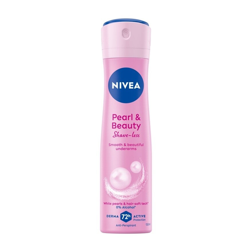 Nivea Spray Pearl  Beauty Shave Less 150 Ml.