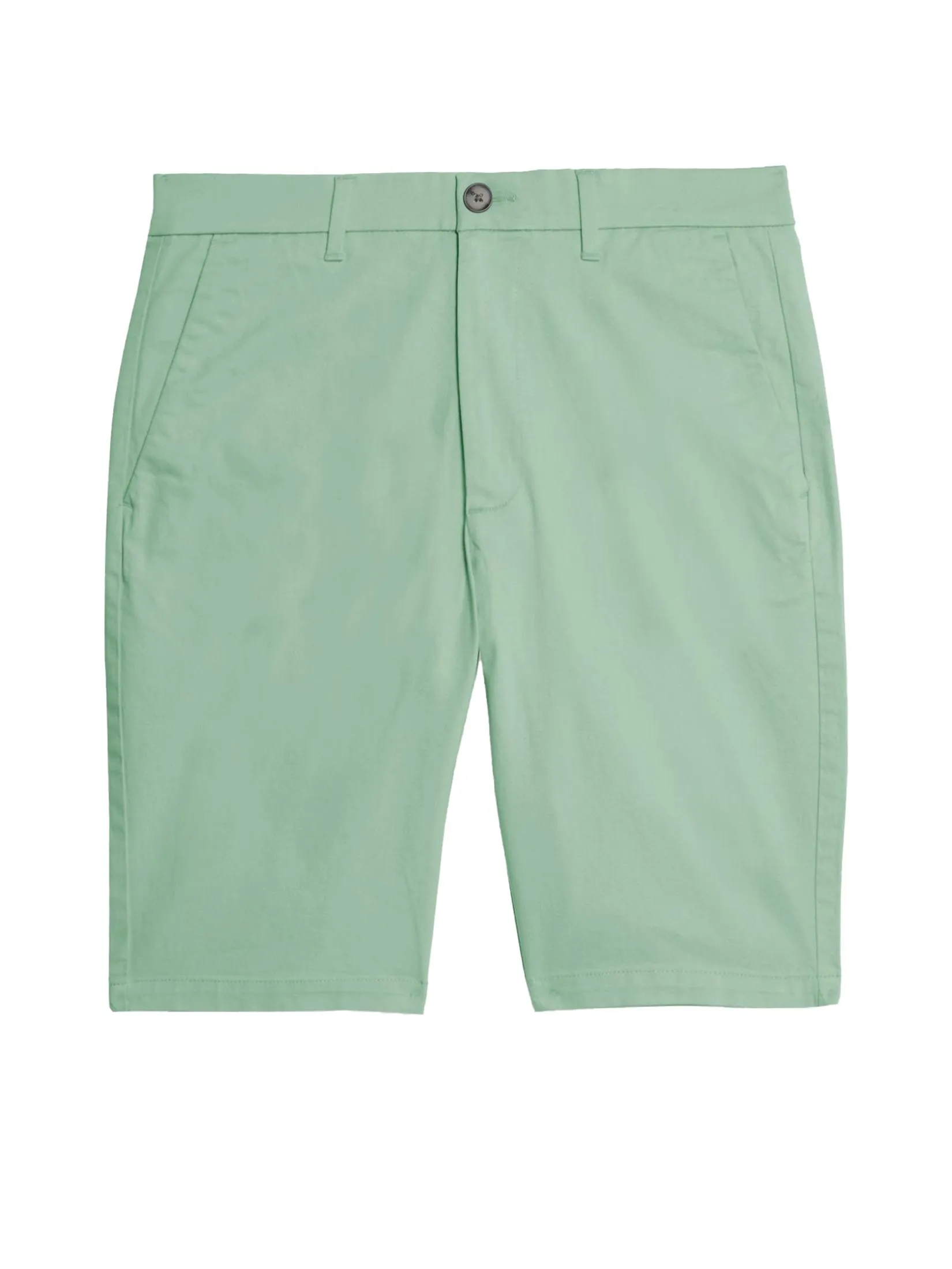 MARKS & SPENCER Men Chino Shorts Regular Fit Stretch