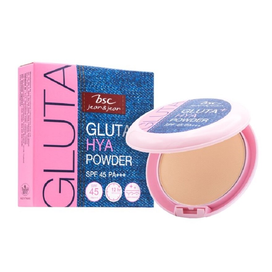 BSC Jean   Jean Gluta Plus Hya Powder SPF45 PA+++ 11g. C2 - C2