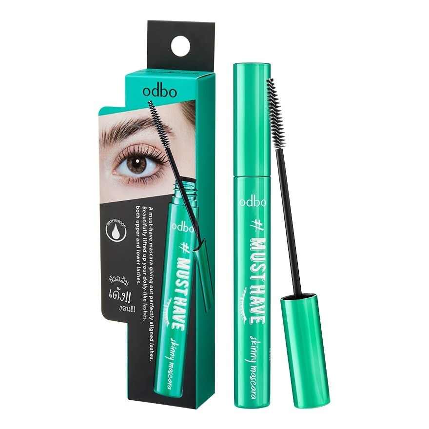 Odbo Must Have Skinny Mascara 6g. Black - Black