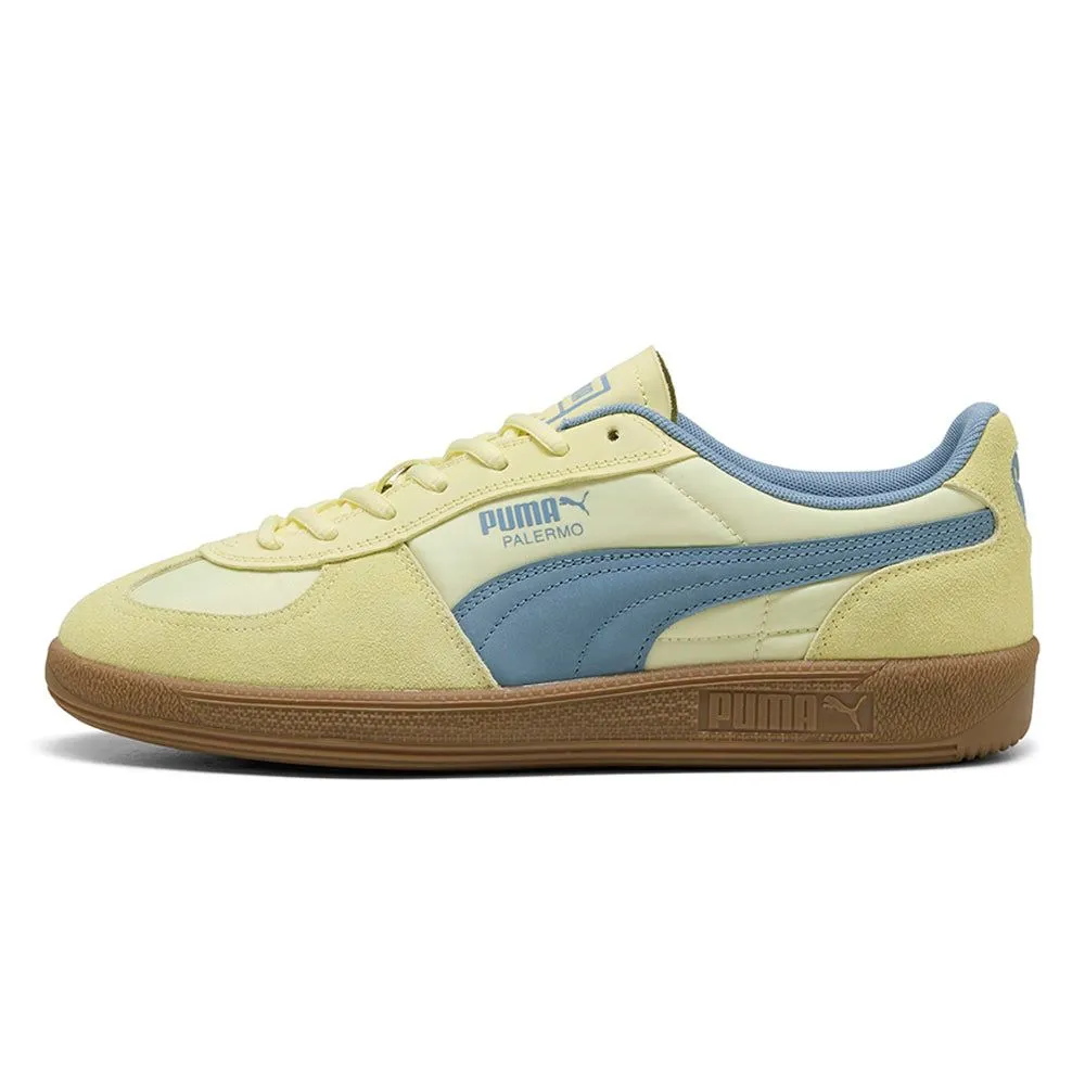 PUMA Palermo Pop Unisex Casual Shoes Yellow - PU097SH293EMTH