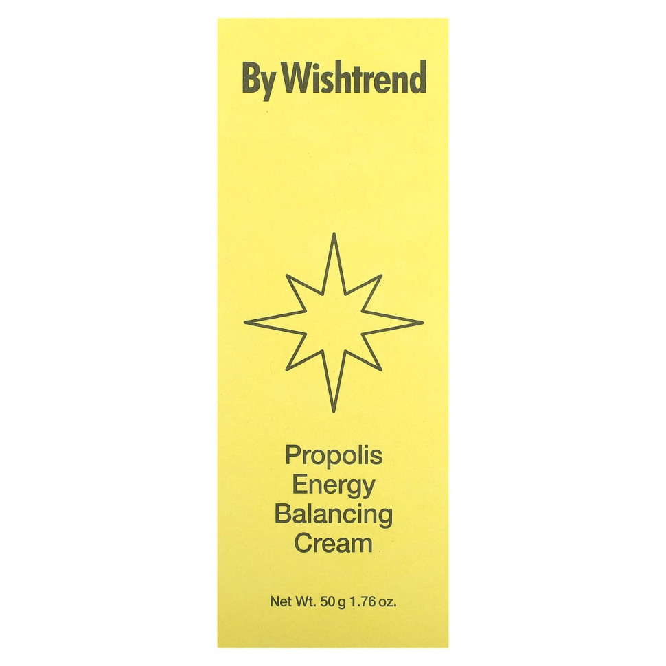 By Wishtrend, Энергетический балансирующий крем с прополисом, 50 г (1,76 унции)