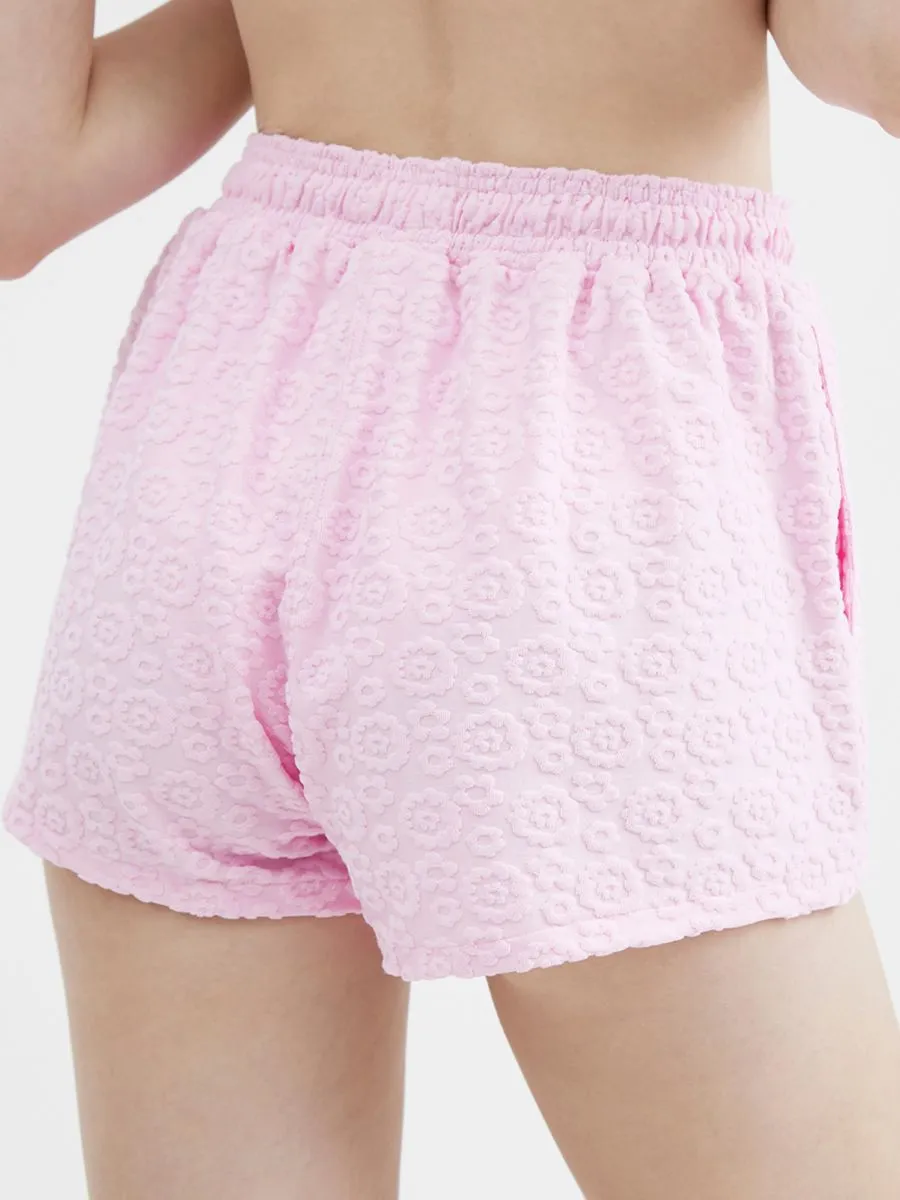 KLOSET (KK22)Floral shorts pink