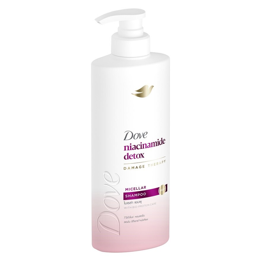 Dove Shampoo Niacinamide Detox Micellar 380 Ml.