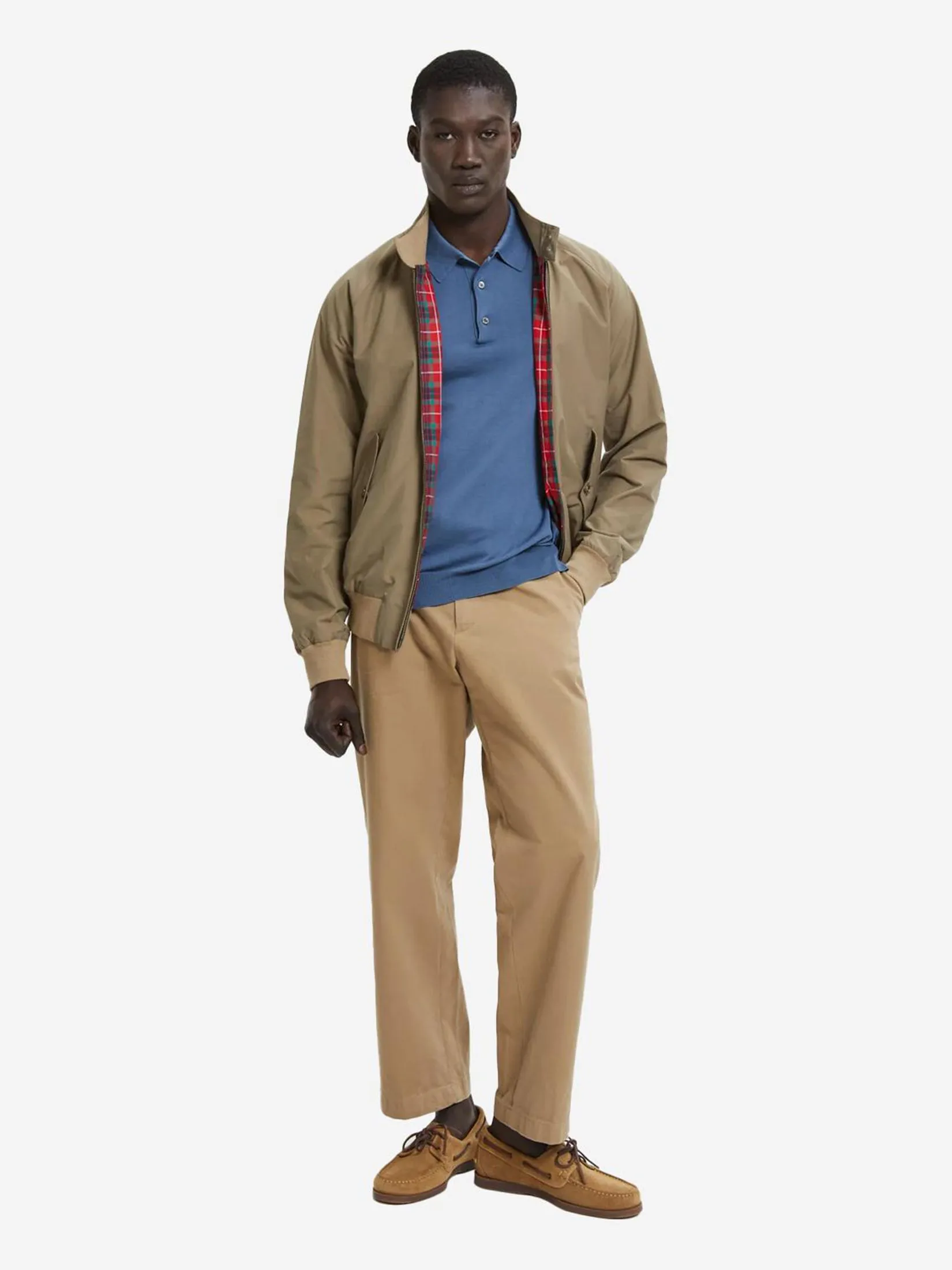 BARACUTA Unisex Harrington Jacket G9 Tan