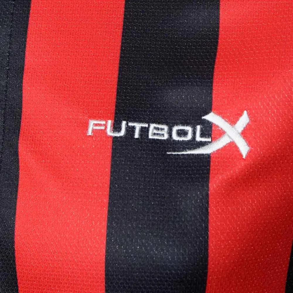 FUTBOLX Team 2025 Stripe Men Football Polo Shirt Multi Color - FU635AP374EOTH