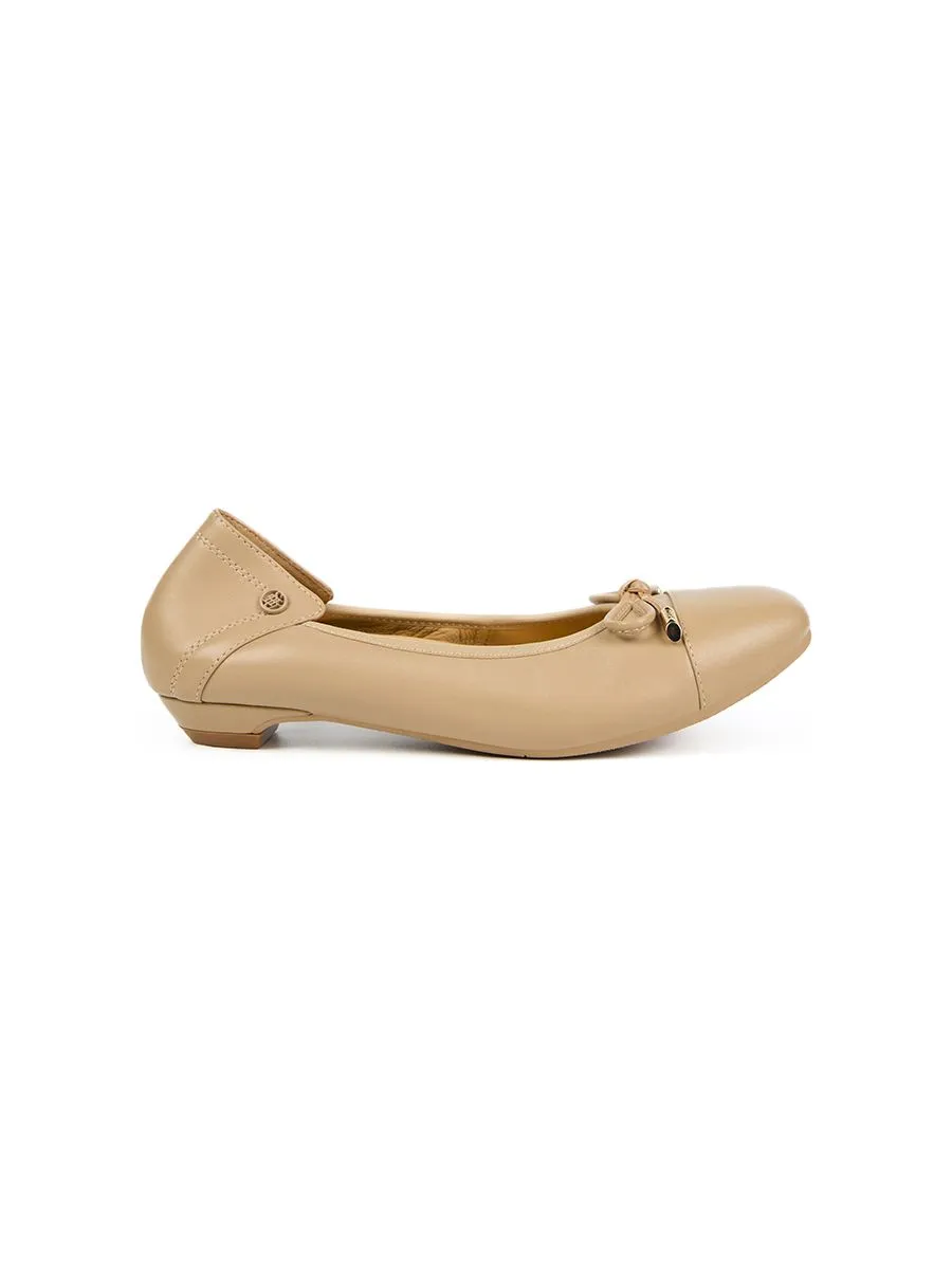 SHU WOMEN  SOFY SOFA 0.5" CAP-TOES - NUDE