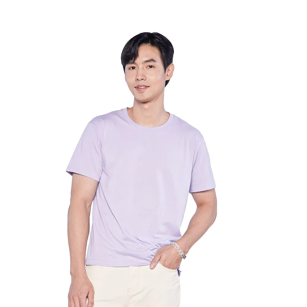 DOUBLE GOOSE Purple T-shirt Essential collection