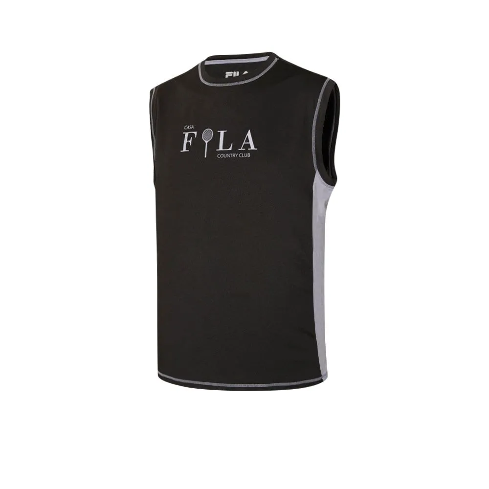 FILA Men Training Tank Iconic Black - FI039AP079EMTH